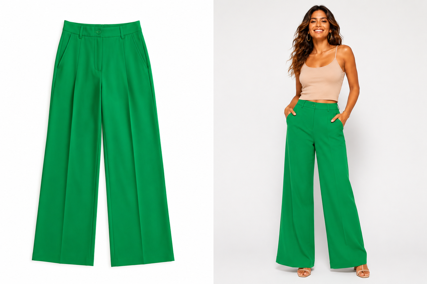 Pantalone Wide leg