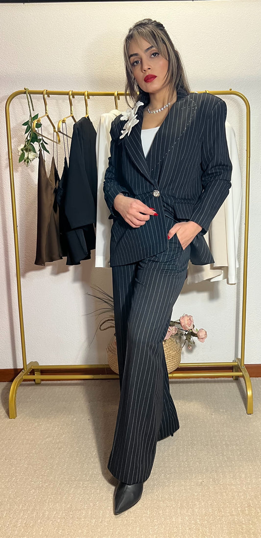 Completo Gessato couture